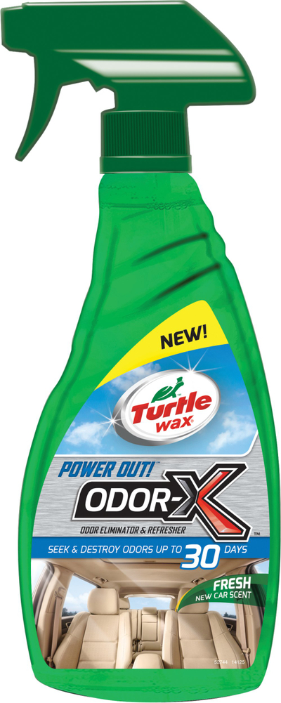 Spraj kundra erërave Turtle Wax Power Out Odor X, për makina, 500 ml