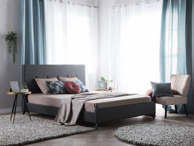Dyshek memory foam ALLURE Medium, gel hibrid, 180 x 200 cm, i bardhë