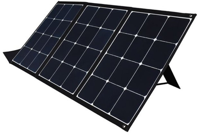 Karikues diellor EXD PB930661, 120W, i palosshëm, i zi