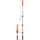 Телескопска рачка Saska Garden KLIK, 50–120 cm, алуминиум, портокалова