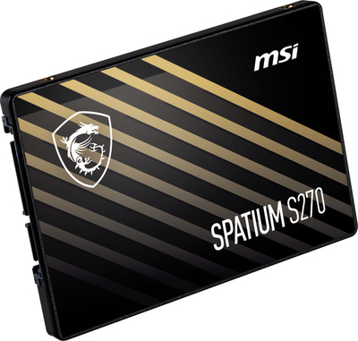 SSD i brendshëm MSI SPATIUM S270, 480GB, SATA 2.5\", e zezë