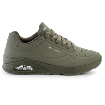 Патики Skechers Uno Stand On Air 52458, со воздушен јастук, темно сиви