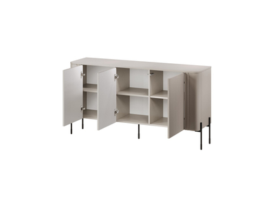 Komodë TV VERA 150, 150 cm, sistem push to open, cashmere