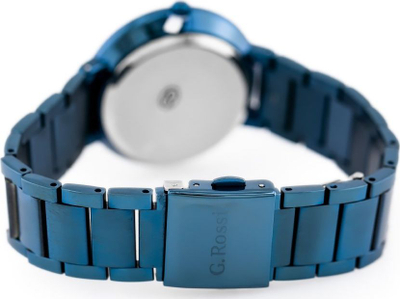 Ora dore për gra G.Rossi 11155B2-6F3, 36mm, kuarc, e argjendtë