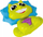 Музичка играчка BAM BAM Musical Dino 482380, со светла, многуобоена