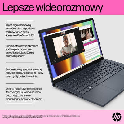 Laptop HP Pavilion x360, 14", Intel i5-1235U, 16 GB RAM, 512 GB SSD, i zi