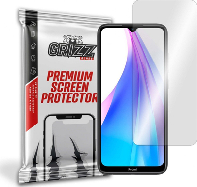Xham mbrojtës GrizzGlass Hybrid Glass, për Xiaomi Redmi Note 8T, transparent