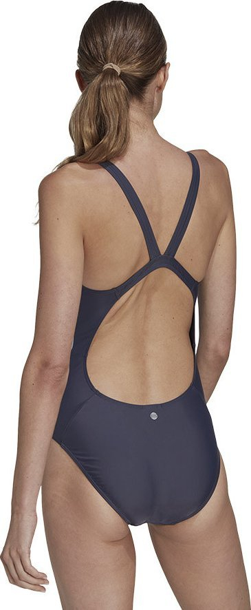 Kostum banje Adidas 3 Stripes Mid Suit W HS5317, për goca, navy