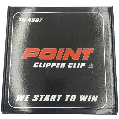 Rrjetë pingpongu Point Clipper Clip, kapëse metal, najlon, e zezë