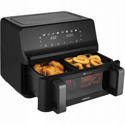 Fritezë me ajër Sencor SFR 9650BK, 9L, me programe gati, e zezë