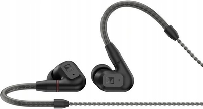 Kufje in ear Sennheiser 700249, me kabllo, izolim zëri, të zeza