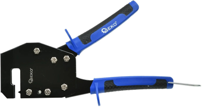 Pinca për profile Geko 260mm, çelik 65Mn, doreza ergonomike, blu e zezë
