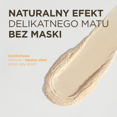 Pudër e lirshme Eveline Barley Powder Soft Matte, 8g, për lëkurë të yndyrshme, bezhë e çelët