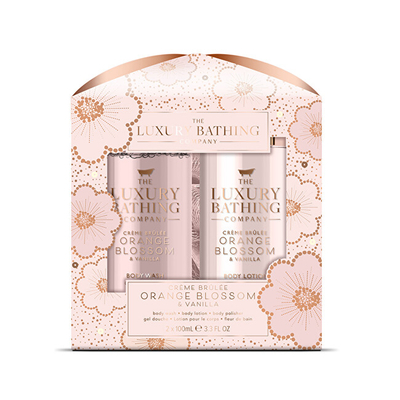 Set dhuratë për kujdesin e trupit Grace Cole, xhel dushi 100 ml + losion trupi 100 ml + sfungjer