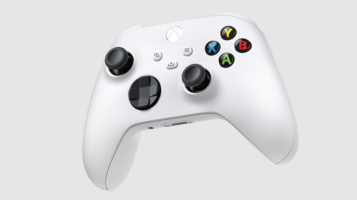 Kontroller Microsoft Xbox Robot White, pa kabllo, i bardhë 2