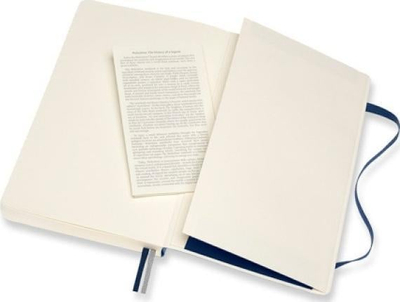 Fletore Moleskine Classic L, 13x21 cm, 400 faqe, blu safir