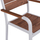 Kolltuk alumini BRONCA, 54.2×59×83.5 cm (HM5130.02), bardhë