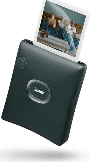 Printer fotosh Fujifilm Instax Square Link EX D, Bluetooth, format 6.2 x 6.2 cm, jeshile Midnight