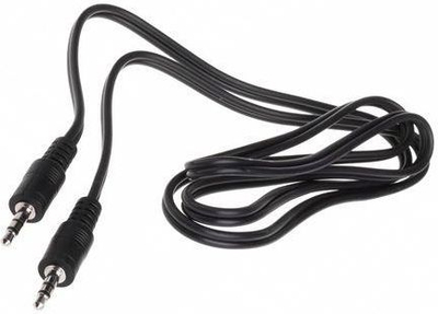 Kabllo audio Natec NKA-0538, Jack 3.5mm me Jack 3.5mm, 1.2m, e zezë