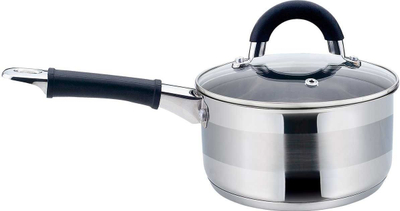 Tigan i thellë KingHoff, 18 cm, 2 l, i argjendtë