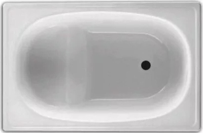 Када Bath Europa 105x70 cm, без нозе, бела