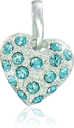 Qafore MHM Aquamarine Heart 31132