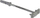 Mbajtës kabllosh Elko-Bis, fi 10mm, 100mm, i galvanizuar