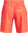 Shorta për meshkuj Under Armour Woven Emboss, të lehta, për vrap dhe palestër, portokalli