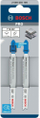 Сет сечила за електрична пила Bosch Professional 2608655100 T123XF, 100 mm, за метал, 2 парчиња