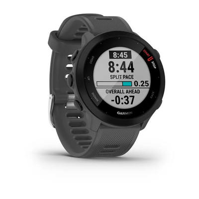 Orë sportive Garmin Forerunner 55, GPS, matje rrahjesh zemre, gri