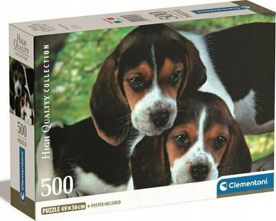 Puzzle Clementoni “Close Together”, 500 copa, shumngjyrësh