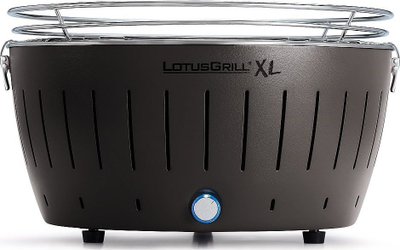 Grill portativ me qymyr LotusGrill XL, 40 cm, me ventilator, ngjyrë antracit