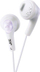 Kufje JVC Gumy Bass Boost, me kabllo, in ear, të bardha, stereo