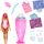 Kukull Barbie Mattel Pop Reveal, set surprizë, flokë rozë