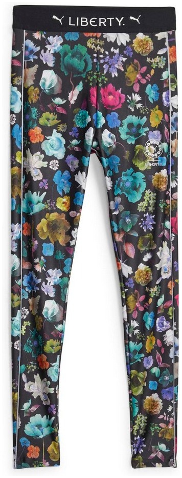 Leggins Puma Puma X Liberty, bel i lartë, print lulesh, shumëngjyrëshe
