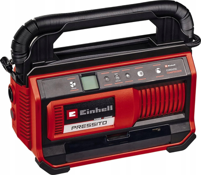Kompresor ajri Einhell PRESSITO 18/25, 18V, pa bateri, i kuq