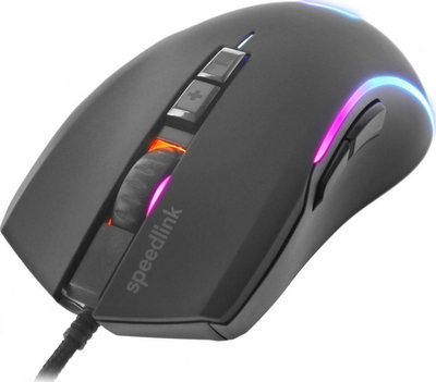 Maus gaming SPEEDLINK SL-680022-RRBK, USB, 6400 DPI, i zi