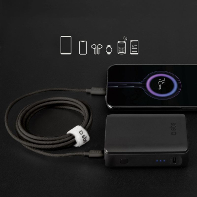 Kabllo USB C SBS TECABLETISSUETCCK, USB C me USB C, 60W, 1.5m, e zezë