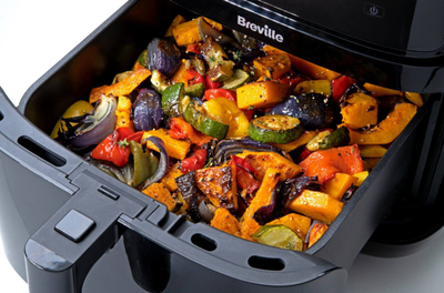 Fritezë me ajër të nxehtë Breville VDF133X, 7L, 1700W, e zezë