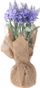 Bimë dekorative Home Styling Collection, me lule artificiale, vazo me jute, vjollcë
