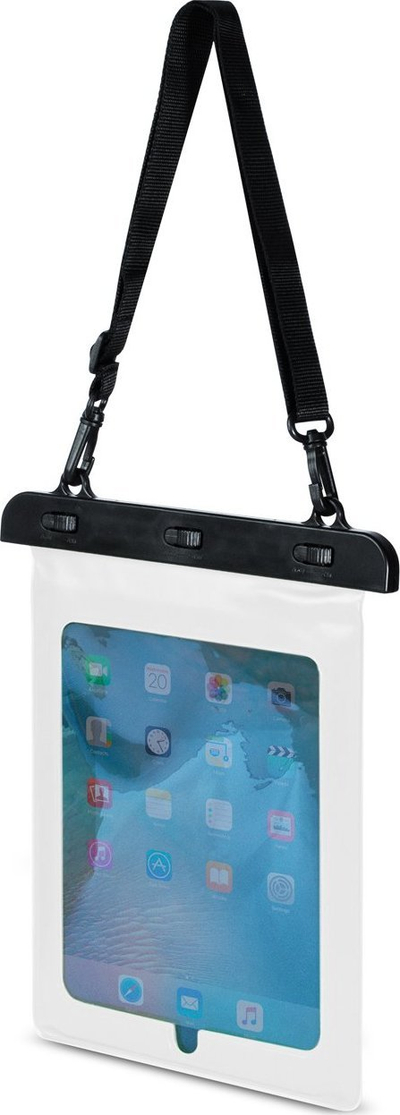Etui universale tablet Waterproof PVC, 280x210 mm, që s’e kap uji, e bardhë