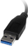 Përshtatës rrjeti StarTech USB31000S, USB - RJ45, i zi