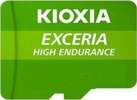 Kartë memorie microSD Kioxia Exceria High Endurance, 128GB, microSDXC UHS-I Class 10 U3, e gjelbër