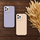 Këllëf Eco për iPhone 12 Pro Max, material i biodegradueshëm, 2mm, rozë pastel