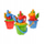 Set lodrash me rërë Marioinex Sandbox Wave 0567, 8 pjesë, shumëngjyrësh