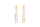 Storm MIRA EARRING GOLD