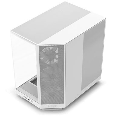 NZXT H6 Flow RGB (CC-H61FW-R1) - Kasë kompjuteri - e bardhë