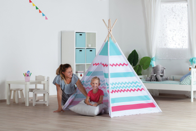 Çadër loje Play Tent Tepee, për kalamaj, shumëngjyrëshe