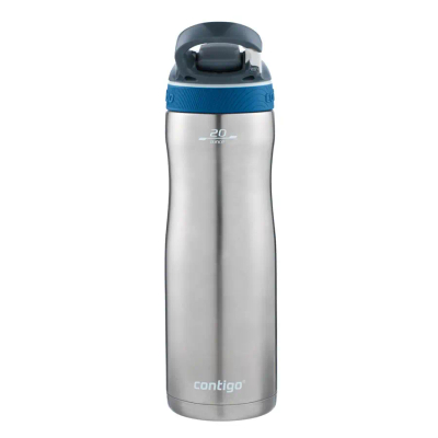 Shishe uji Contigo Ashland Chill, 590ml, çelik inox, gri
