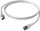 Kabllo rrjeti Zellner Group Patch Cable S/FTP PiMF, Cat6a, 1m, e bardhë